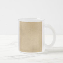 Corrugated Cardboard Texture Mugs