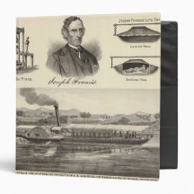 Corrugated iron steam yacht vinyl binder