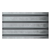 Corrugated Steel Textured Business Card Template