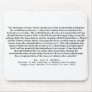 Corrupt Federal Reserve Quote by Louis T McFadden Mousepads