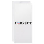CORRUPT CUSTOM RACK CARD