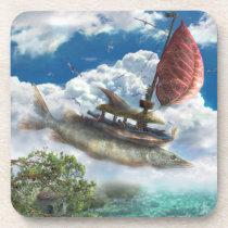 fish boat, corsairs, gift, fish, boat, dreamland, fantasy, towers, mysterious, fairytales, surreal art, surrealism, corsair, cool, houk, excellent, adorable, buildings, artwork, amazing, awesome, digital art, houses, illustration, eerie, surreal, art, sea, fun, funny, flying, sirroco, unique, digital realism, mood, [[missing key: type_fuji_coaste]] med brugerdefineret grafisk design
