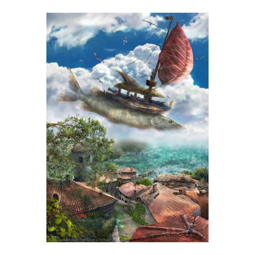 Corsairs from Sirroco - Poster print