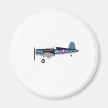 Corsario 31 de Vought F-4U Imán