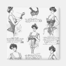 Corsés del francés del vintage de Marche del Bon d Imanes