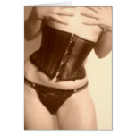 corset cards