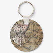 Corset Collage keychains