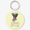 corset Fig. 119 Keychain by eclecticdreams corset Fig. 119 Keychain