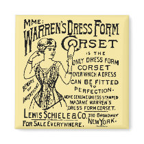 Corset Newspaper Advertisement magnets by bontondesigns Corset Newspaper Advertisement magnets