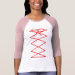 Ladies 3/4 Sleeve Raglan (Fitted)
