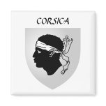 Corsica Coat of Arms magnets