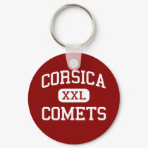 Corsica - Comets - High - Corsica South Dakota keychains