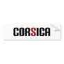 Corsica / Corse Bumper Stickers