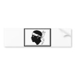 Corsica Flag bumper stickers