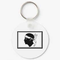 Corsica Flag keychains