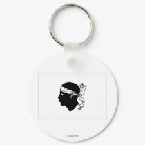 Corsica Flag keychains