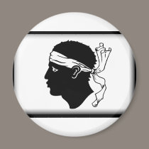 Corsica Flag magnets
