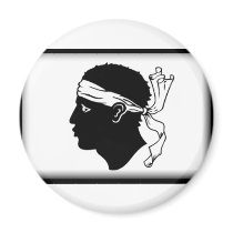 Corsica Flag magnets