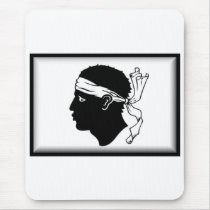 Corsica Flag mousepads