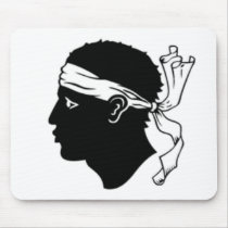 Corsica Flag Mousepad