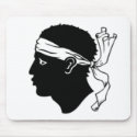 Corsica Flag Mousepad by jacinto888 Corsica Flag Mousepad