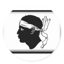 Corsica Flag stickers by jacinto888 Corsica Flag stickers