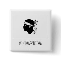 Corsica Flag with Name buttons