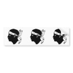 Corsica, France Bumper Stickers