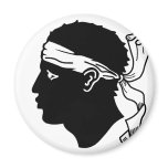 Corsica, France magnets