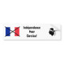 Corsica Independence bumper sticker