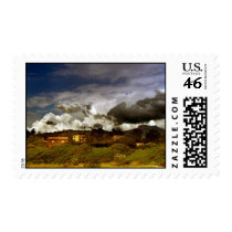Corsica landscape postage