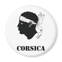 Corsica Fridge Magnet