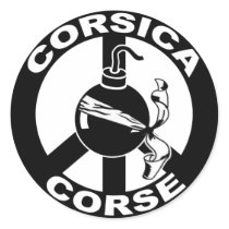 corsica sticker