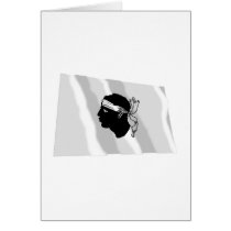 Corsica Waving Flag cards