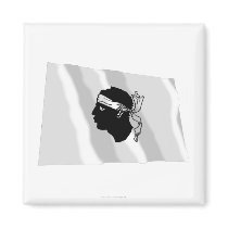 Corsica Waving Flag magnets