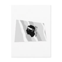 Corsica Waving Flag postcards by Vexillophile Corsica Waving Flag postcards
