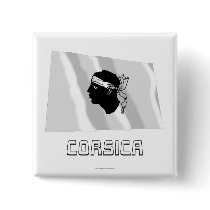 Corsica Waving Flag with Name buttons