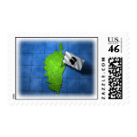 Corsica with its own flag postage