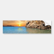 corsican landscape bumper stickers