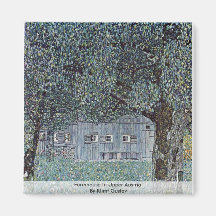 Cortijo en Austria septentrional de Klimt Gustavo Iman De Nevera