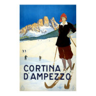 Cortina D'ampezzo print