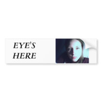 Cortney, EYE'S ... bumper stickers by maebelone Cortney, EYE'S ... bumper stickers