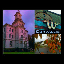Corvallis Postcard postcards