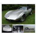 corvette 1975 convertibale posters