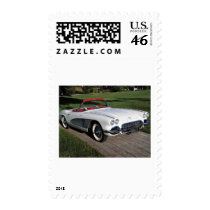 Corvette antique cars classic autos vintage cars postage