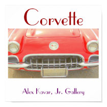 Corvette Poster posters by imperfectiomism Corvette Poster posters