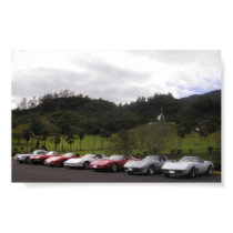 Corvettes of Hawaii posters by 8t8vette Corvettes of Hawaii posters