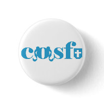 Cosfu - Plain white logo Buttons