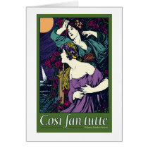 Così fan tutte, Opera Greeting Cards