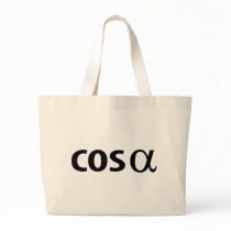 cosinus alpha tote bags